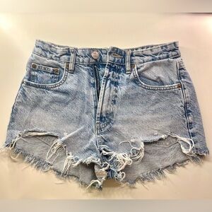 Zara jean shorts